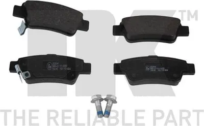 Produktbild von NK Bremsbeläge Satz Hinten Bremsklötze für HONDA CR-V III (RE) 222641