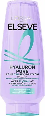 Image de Baume capillaire réhydratant Elseve Hyaluron Pure, 200 ml