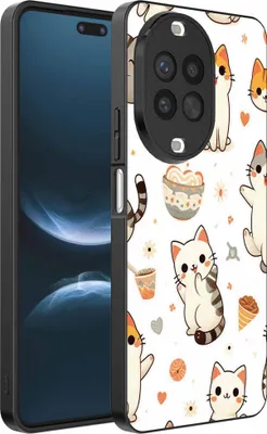Produktbild von Geeignet für Huawei Nova 14 Pro Telefon Fall mit Katze drucken - TPU zurück Abdeckung Fall Katze Design - Smartphonics