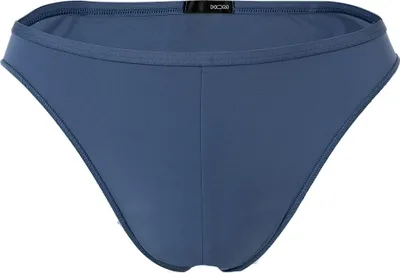 Immagine prodotto di HOM Uomo Micro Slip Plumes - Microfibra ultraleggera, Slip, Intimo, Stretch, monocolore Midblue XL