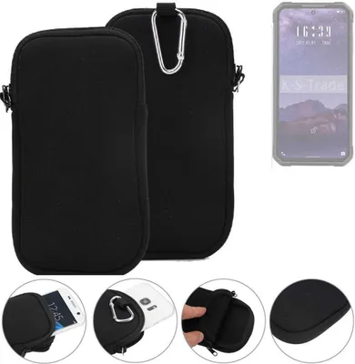 Produktbild von K-S-Trade Neopren-Hülle Handyhülle kompatibel mit iiiF150 B1 Pro Plus Schutzhülle Neoprenhülle Sleeve Schutz-Hülle Gürtel Tasche Case Holster