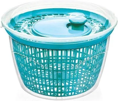 Productafbeelding van Famanu saladeslinger, BPA-vrij - XXL, 5 liter - Atlantisch blauw