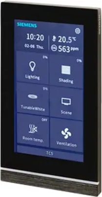 Produktbild von Siemens Touch Control TC5 UP205/22, schwarz, für horizontale/vertikale Installation, 1 Stk.