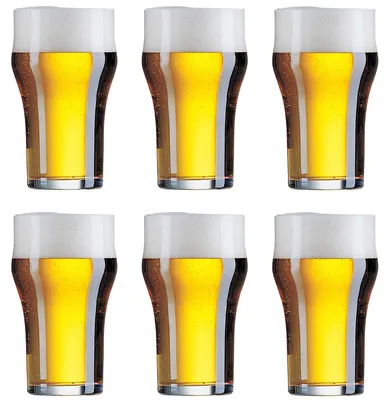 Produktbild von Cookinglife Biergläser Nonic 340 ml - 6 Stück