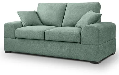Produktbild von Sofa "Novana" in petrol Strukturstoff 2-Sitzer 182 cm