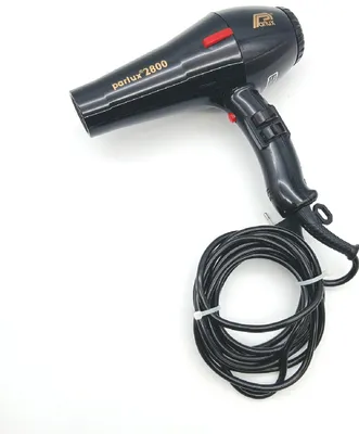 Produktbild von Parlux 2800, 2000 h, 67 m³/h, Schwarz, Einfarbig, 3,3 m, 1760 W