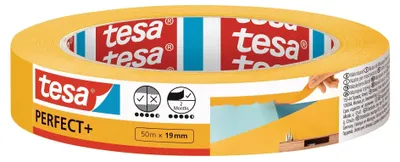 Produktbild von TESA 56536-00000-01, Orange, Maskierung, Glas, Metall, PVC, Holz, 50 m, 19 mm, 1 Stück(e)
