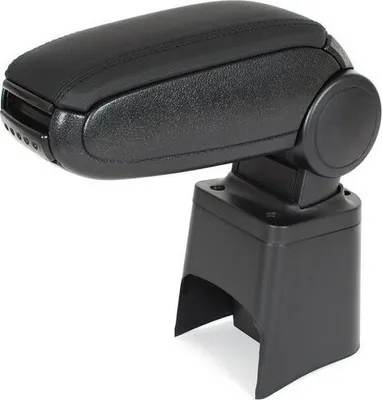 Produktbild von Mittelarmlehne KLAPPBAR Leder Schwarz für Seat Ibiza 6L 02-09 Cordoba 6L 02-09