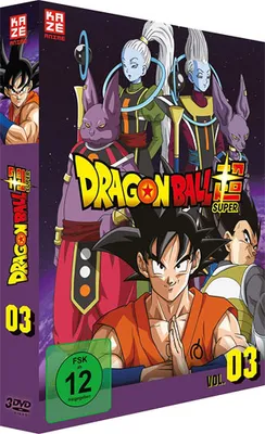 Produktbild von Dragonball Super - 3. Arc (DVD) 3Disc Universum 6, Episoden 28-46