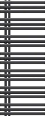 Obrázek produktu pro LuxeBath Designový koupelnový radiátor, 600x1600 mm, antracit, včetně instalační sady, bez topného tělesa