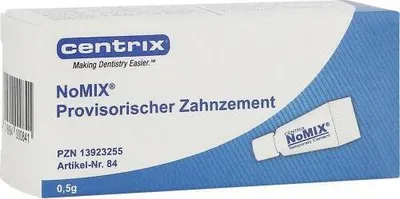 Produktbild von Nomix provisorischer Zahnzement f.Kronen+Brücken 0.5 g