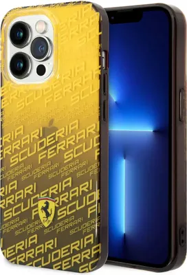 Obrázok produktu pre Puzdro na zadnú stranu pre iPhone 14 a 13 od Ferrari – vzor