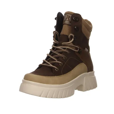 Zdjęcie produktu dla Sznurowane, wciągane i zapinane buty Rieker w kolorze beżowym, rozmiar 41