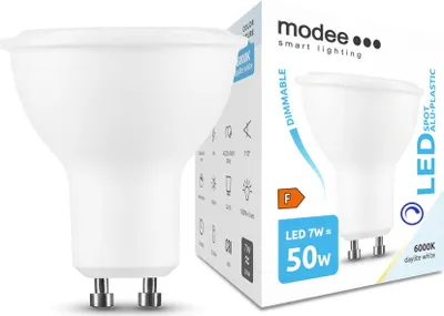 Produktbild von 7W Dimmbare LED GU10 Leuchtmittel Leuchte LED Spot Einbauleuchte 110° 550 Lumen Dimmbar Neutralweiß 5 stück