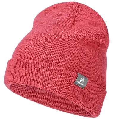 Produktbild von Beanie Mütze Herren Damen Winter Warm Acryl Rot Uni Einheitsgröße