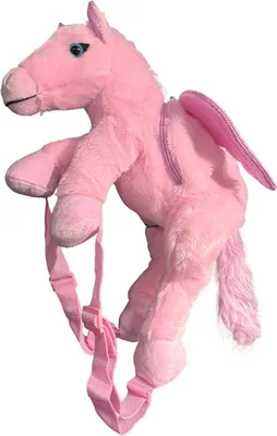 Image de Sac à dos licorne en peluche