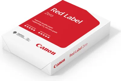 Produktbild von Kopierpapier Red Label Zero 97006199 80g A4 500 Blatt Packung mit 5 Stück
