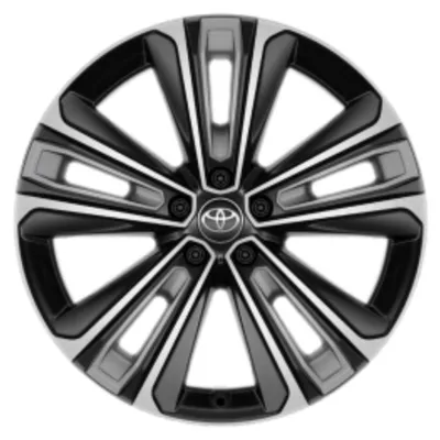 Produktbild von TOYOTA Bz4x Alufelge schwarz poliert 20 42611-42880 OE