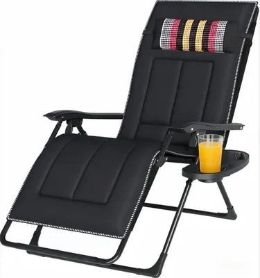 Produktbild von Klappbare Liege - Verstellbare Rückenlehne - Relaxstuhl - Garten/Balkon