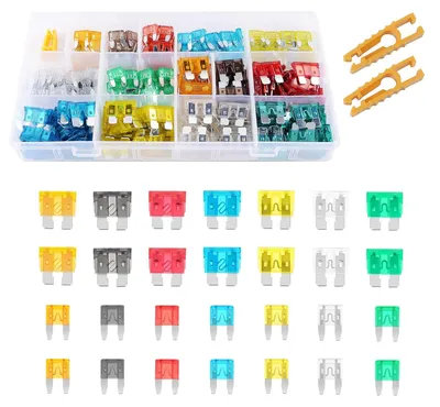 Auto-Sicherungsset 240 Stück, Mini & Standard, 5A–30A