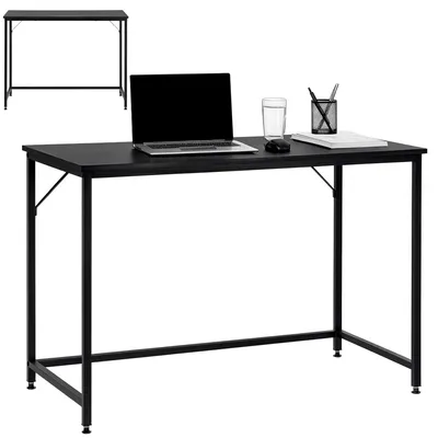 Imagen del producto de Escritorio – Mesa de trabajo – Centro de computación – Escritorio – 100 x 50 x 76 cm – 50 kg – Industrial – Negro