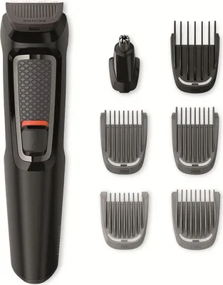 Obrázek produktu pro PHILIPS Multigroom MG3720/15 Zastřihovač vousů a vlasů 7 v 1, ostřící čepele