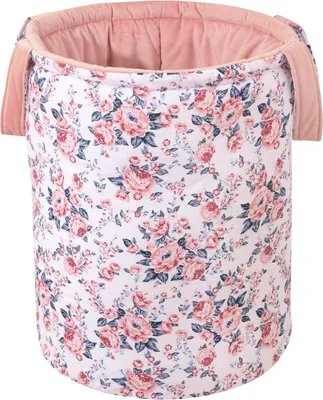 Produktbild von Roses & Smokey Pink Soft Velvet Spielzeugkörbe
