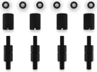 Produktbild von Alphacool Schrauben Set Core CPU Kühler AM4/AM5 Schwarz