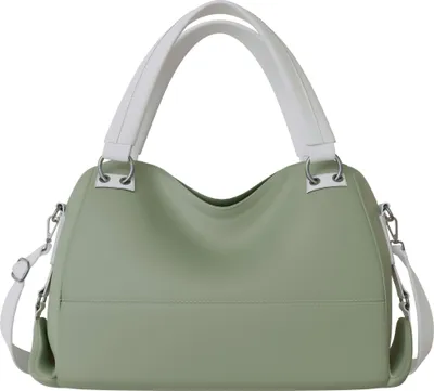 Produktbild von Damen Vegane Shopper Tasche Hobo Bag Umhänge Tasche 30669 Green