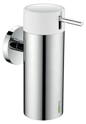 Immagine prodotto di Novaservis Ferro Smile - Distributore di sapone con supporto, acciaio inox lucido ASM34
