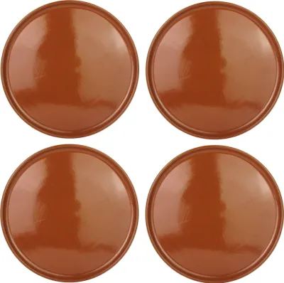 Produktbild von Mediterrane Pizzateller/Tonteller (4er Set, Ø 32cm)