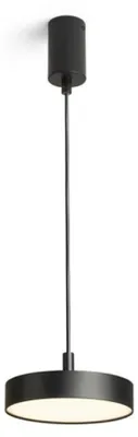 Productafbeelding van RED - DESIGN RENDL RENDL ARETHA I Pendelarmatuur, zwart, 230V, LED, 12W, 3000K, artikelnummer R14423