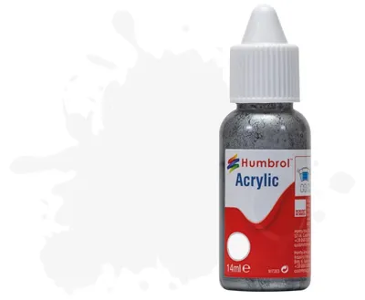 Immagine prodotto di Vernice acrilica Humbrol DB0022 - N. 22 Bianco - Lucida - 14 ml