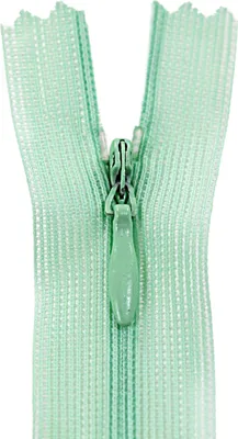 Produktbild von 1 Reißverschluss spiral verdeckt 20cm, unteilbar, unsichtbar ,247 peppermint green