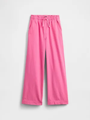 Produktbild von Gap Jeans mit weitem Bein für Mädchen in Rosa, Größe L