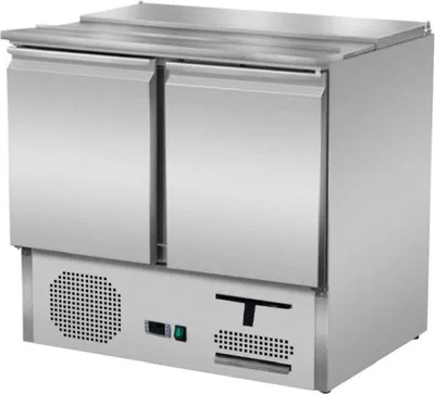 Produktbild von Saladette 2 Tueren, 90 x 70, mit Schiebedeckel