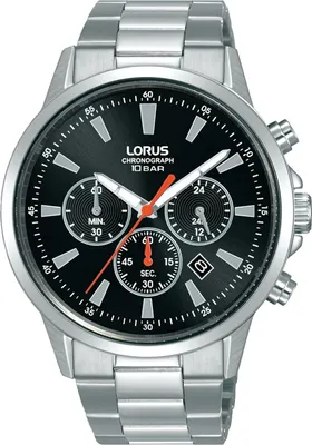 Image de Lorus - Montre Lorus Chronographe Homme avec Bracelet Acier - Montre - Acier - Argenté