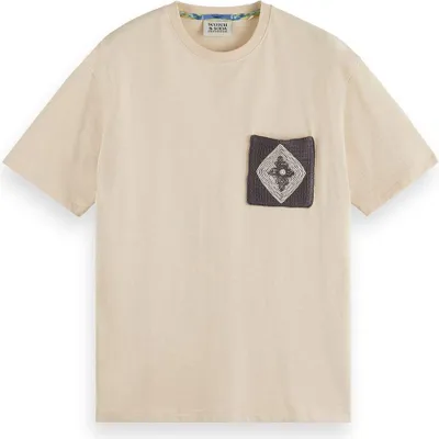 Produktbild von Scotch & Soda 178499 Kurzarm-t-shirt Beige S Mann Beige S