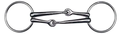 Produktbild von Feeling Edelstahl Gebrochenes Trensengebiss Silber 12.5 cm Silber 12.5 cm