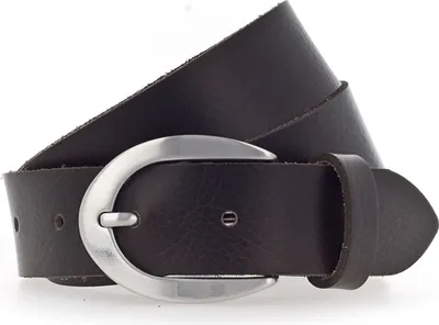 Produktbild von Vanzetti Leder Gürtel Neon Booster 30mm Full Leather Belt W80 Dark Brown dunkelbraun