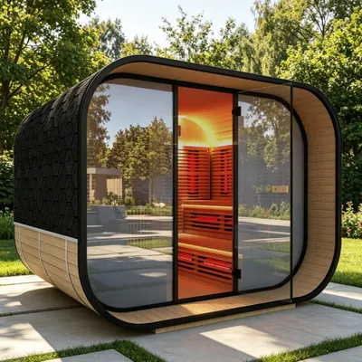 Imagen del producto de Sauna escandinava para exteriores