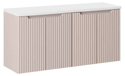 Produktbild von Waschtischunterschrank 120cm Riva, Kaschmir
