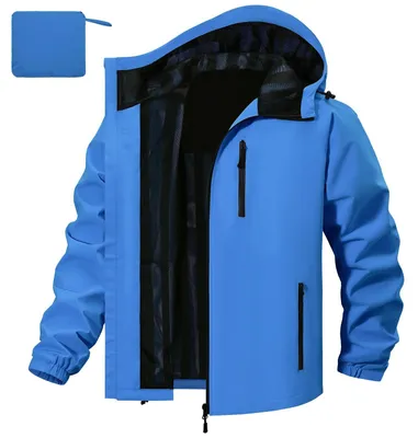 Produktbild von Elzusha – Wasserdichte Regenjacke für Outdoor-Aktivitäten