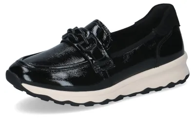 Produktbild von Caprice Da.-Slipper Leder Black Naplak