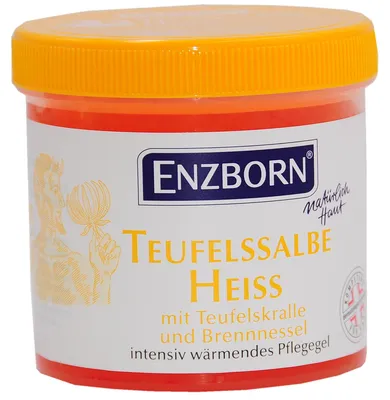 Produktbild von Enzborn Teufelssalbe HEISS Pflegegel 200 ml