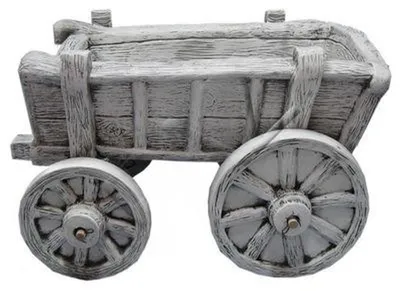 Produktbild von Design Traktor Esel Skulptur Statue Statuen Figuren Garten Figur Skulpturen Deko