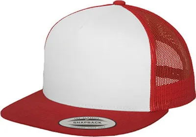 Produktbild von Urban Classics Classics Trucker Mit Netz Retro Vintage, Farbe: Red/White/Red