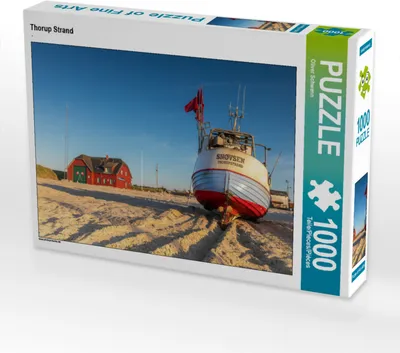 Produktbild von CALVENDO Puzzle Thorup Strand | 1000 Teile Lege-Größe 64x48cm Foto-Puzzle für glückliche Stunden