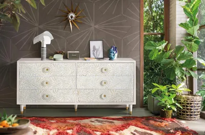 Immagine prodotto di Cassettiera balinese in legno di mango, 80 cm x 170 cm x 40 cm Giner y Colomer