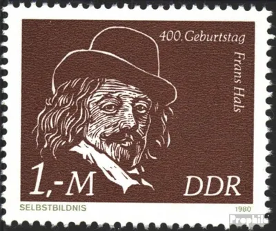 Produktbild von Briefmarken DDR 1980 Mi 2547 (kompl.Ausgabe) postfrisch 400.Geburtstag von Hals / Bl.61